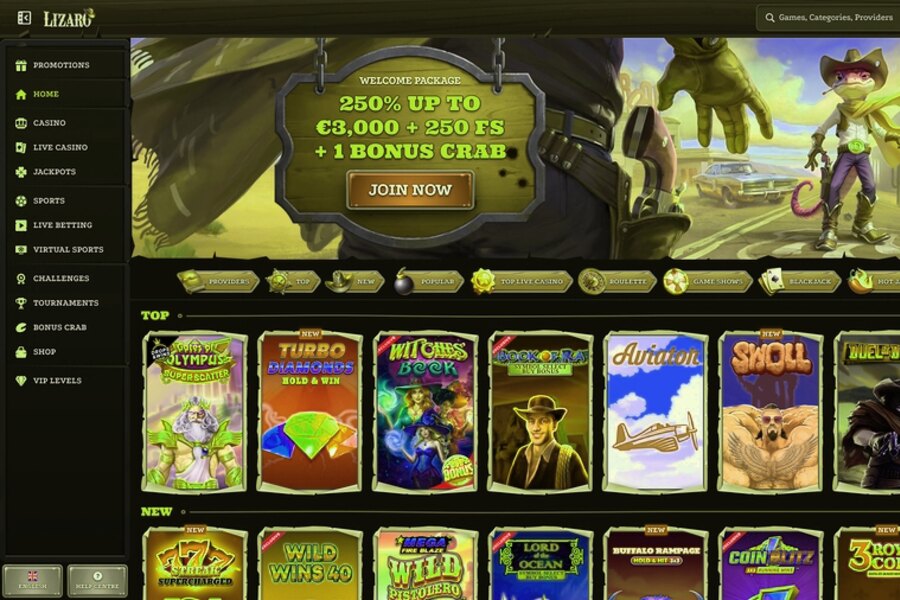 Lizaro Casino Login: Toegang tot jouw Account